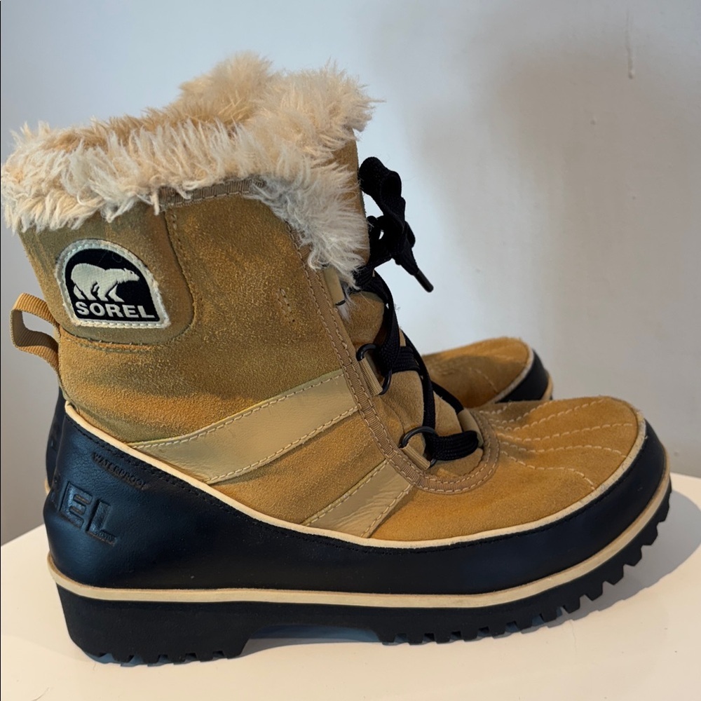 Women’s Sorel Winter Lace up Ankle Boots Tivoli II size 7.5 - Picture 11 of 12